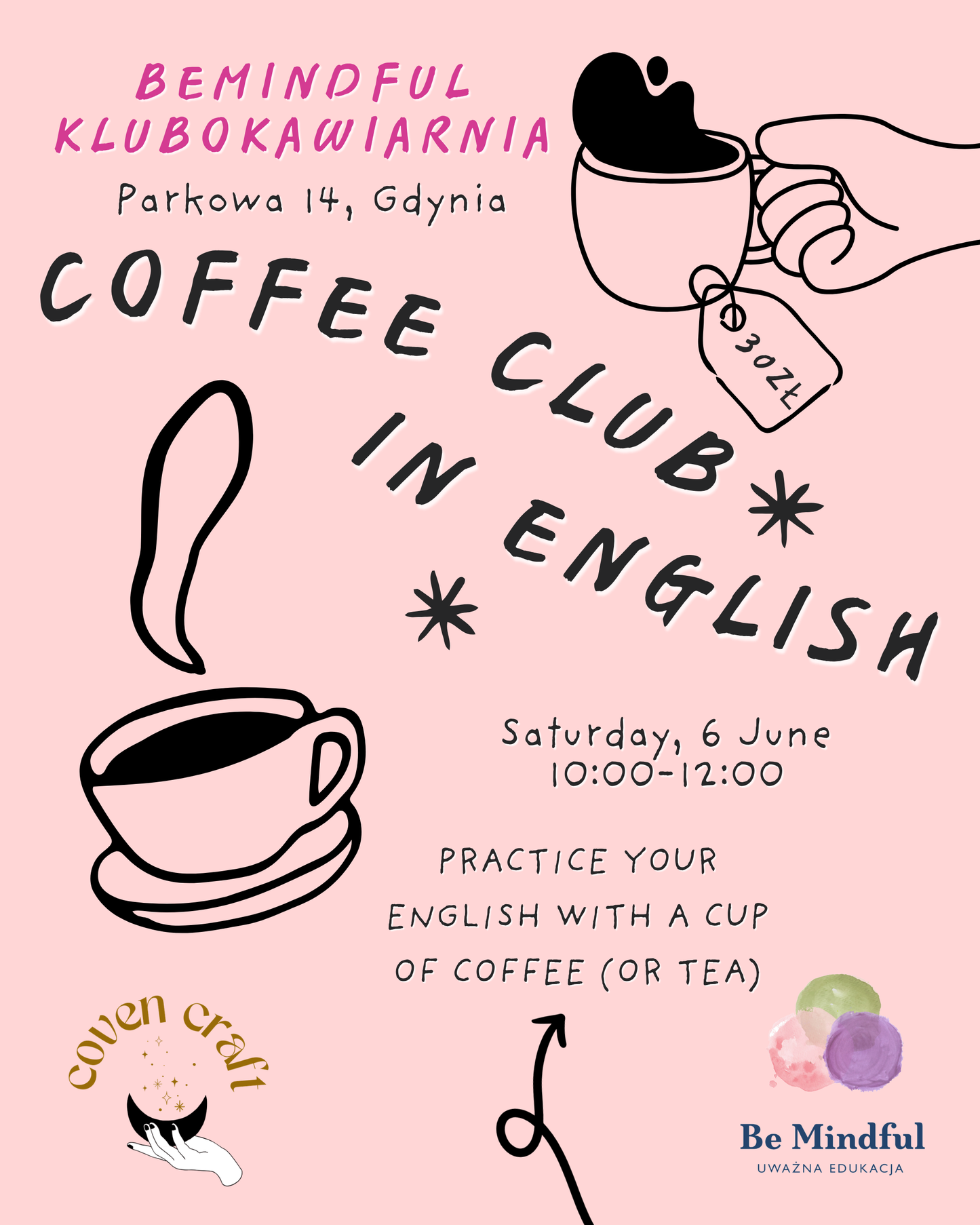 Coffee Conversation Club in English