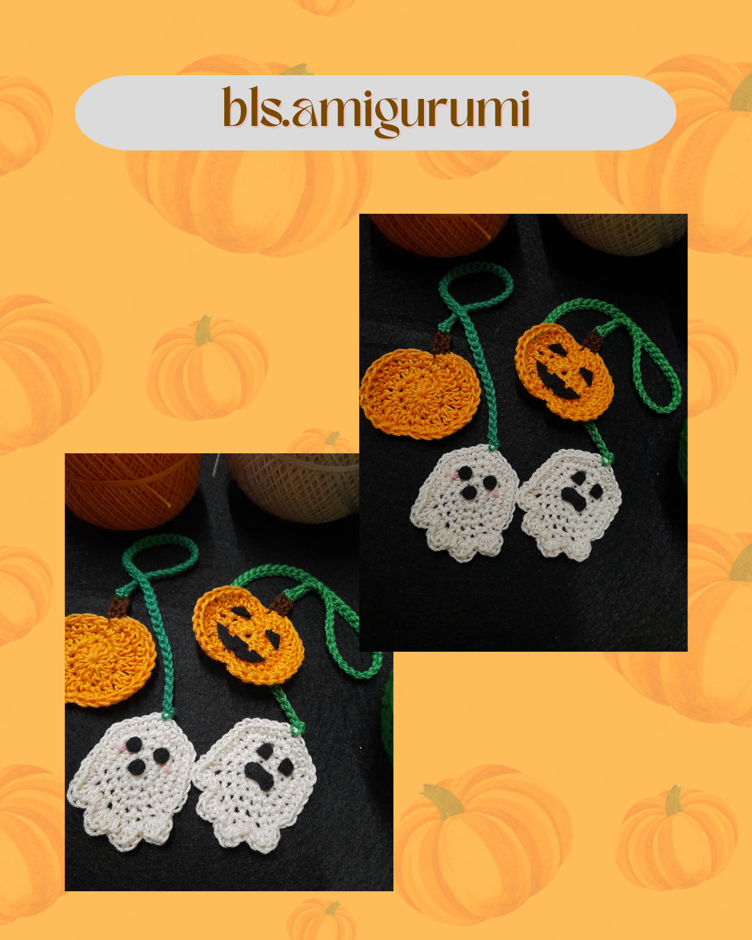 Halloween Bookmark Crochet Pattern