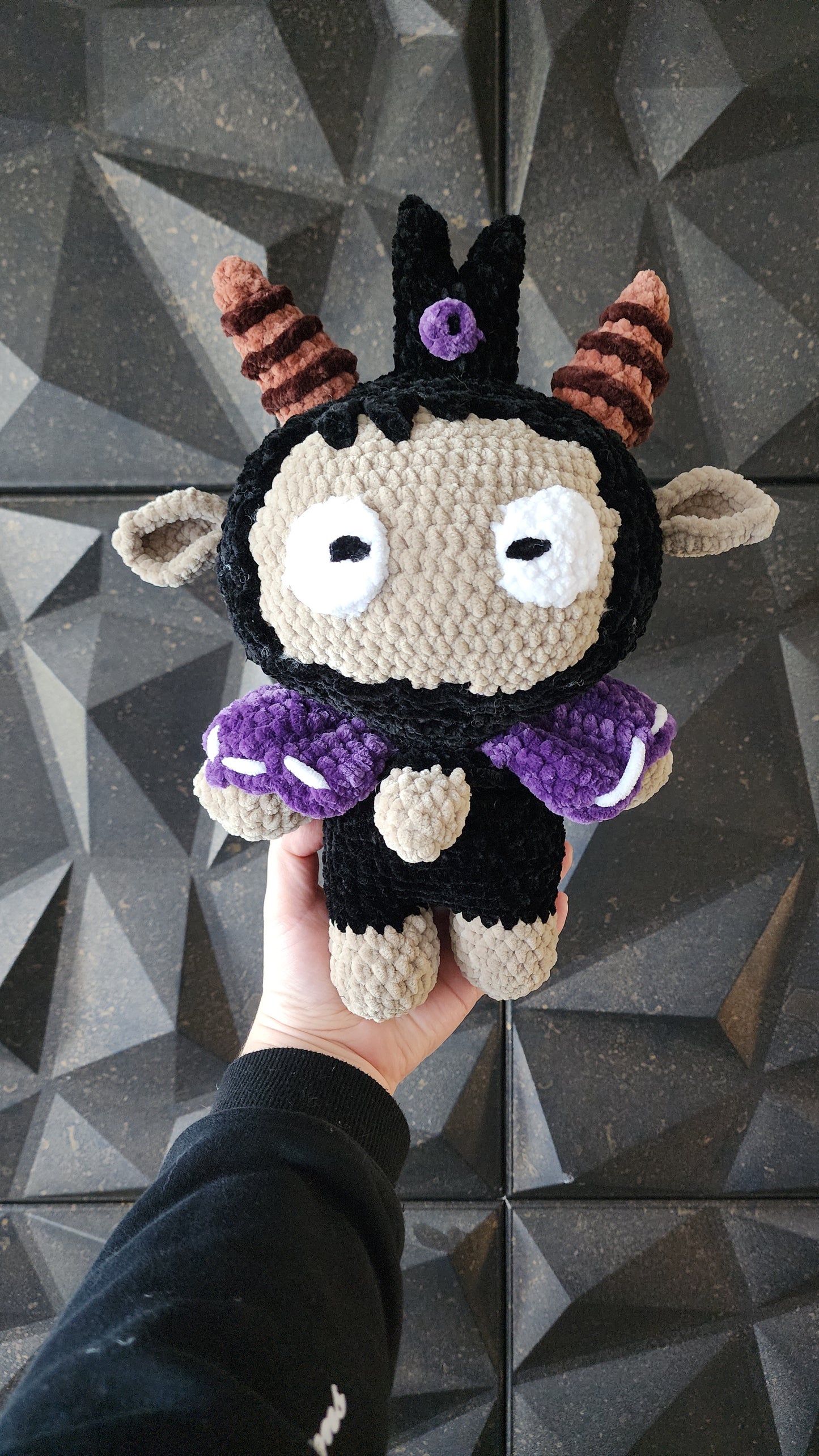 Goat with Black Crown