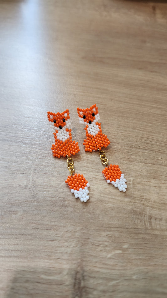 Fox Earrings