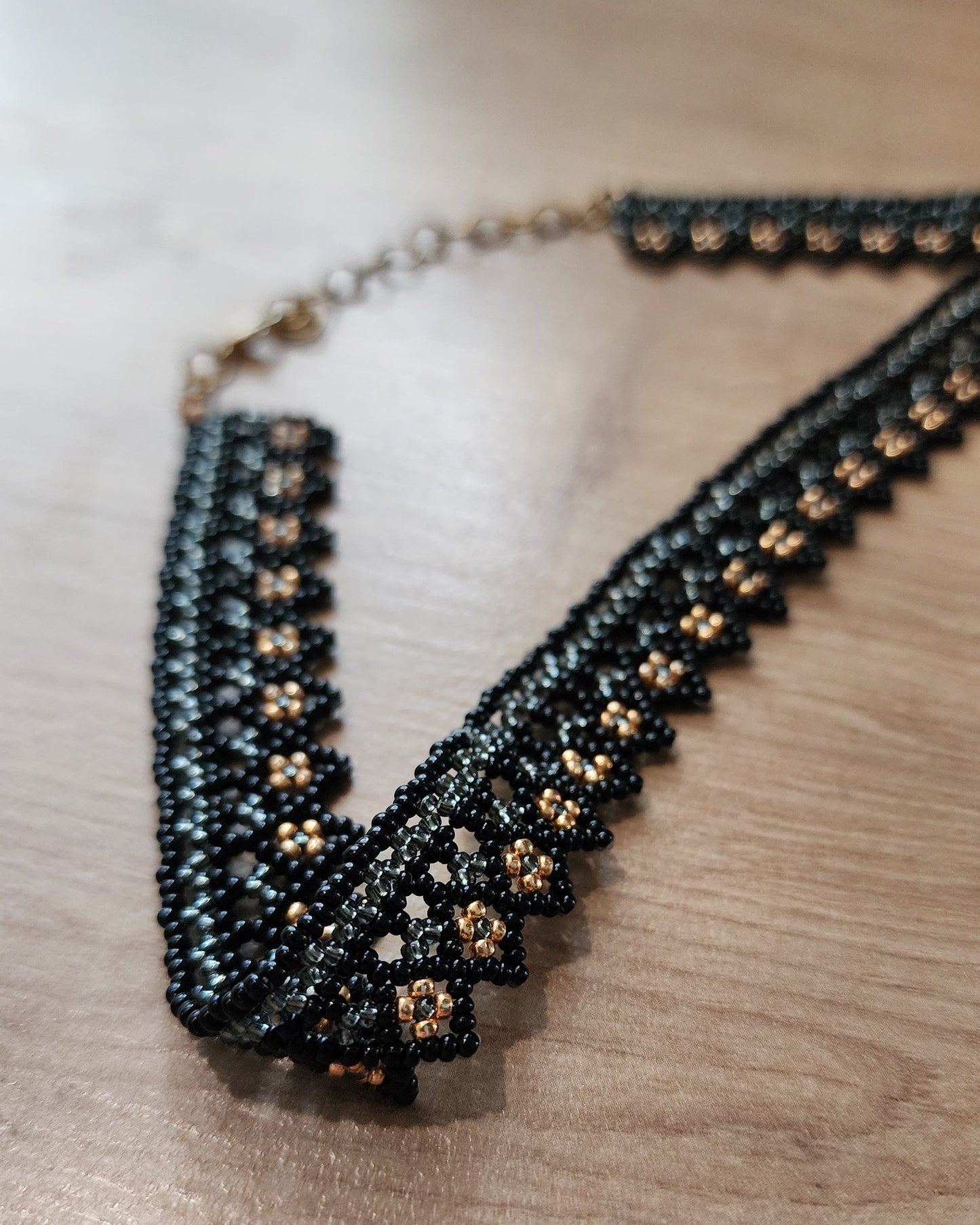Black & Gold Choker