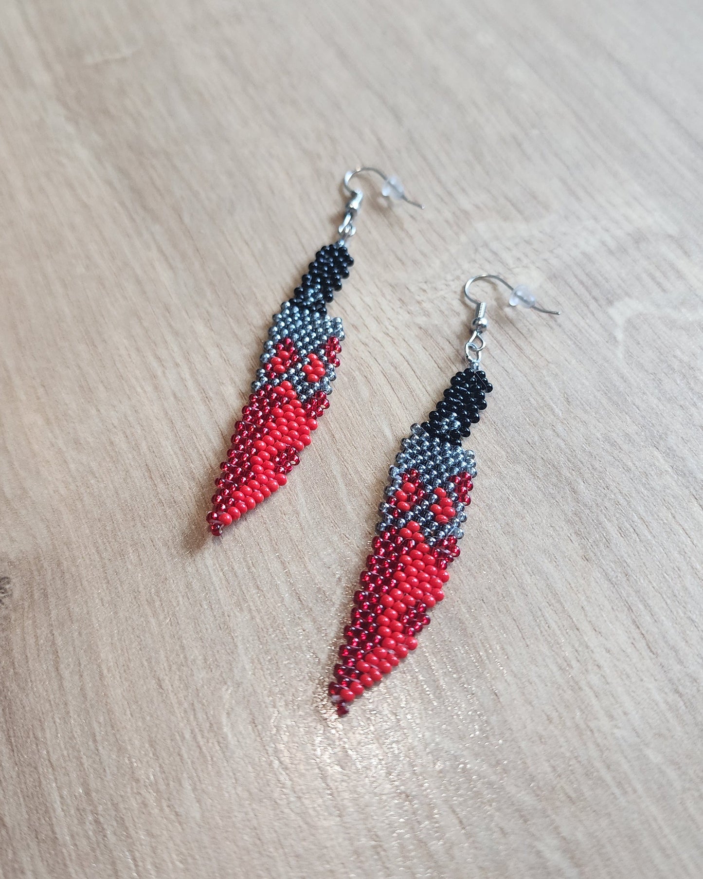 Bloody Knife Earrings