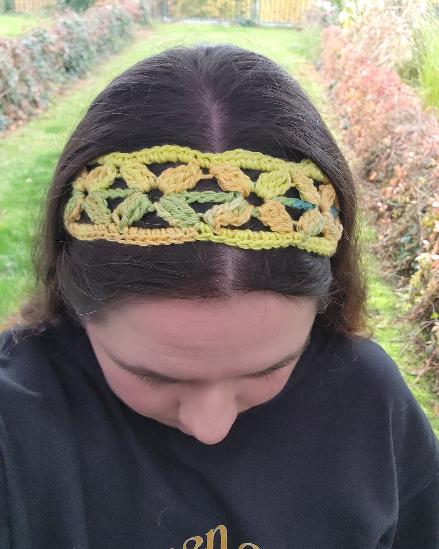 Yellow Flower Meadow Headband
