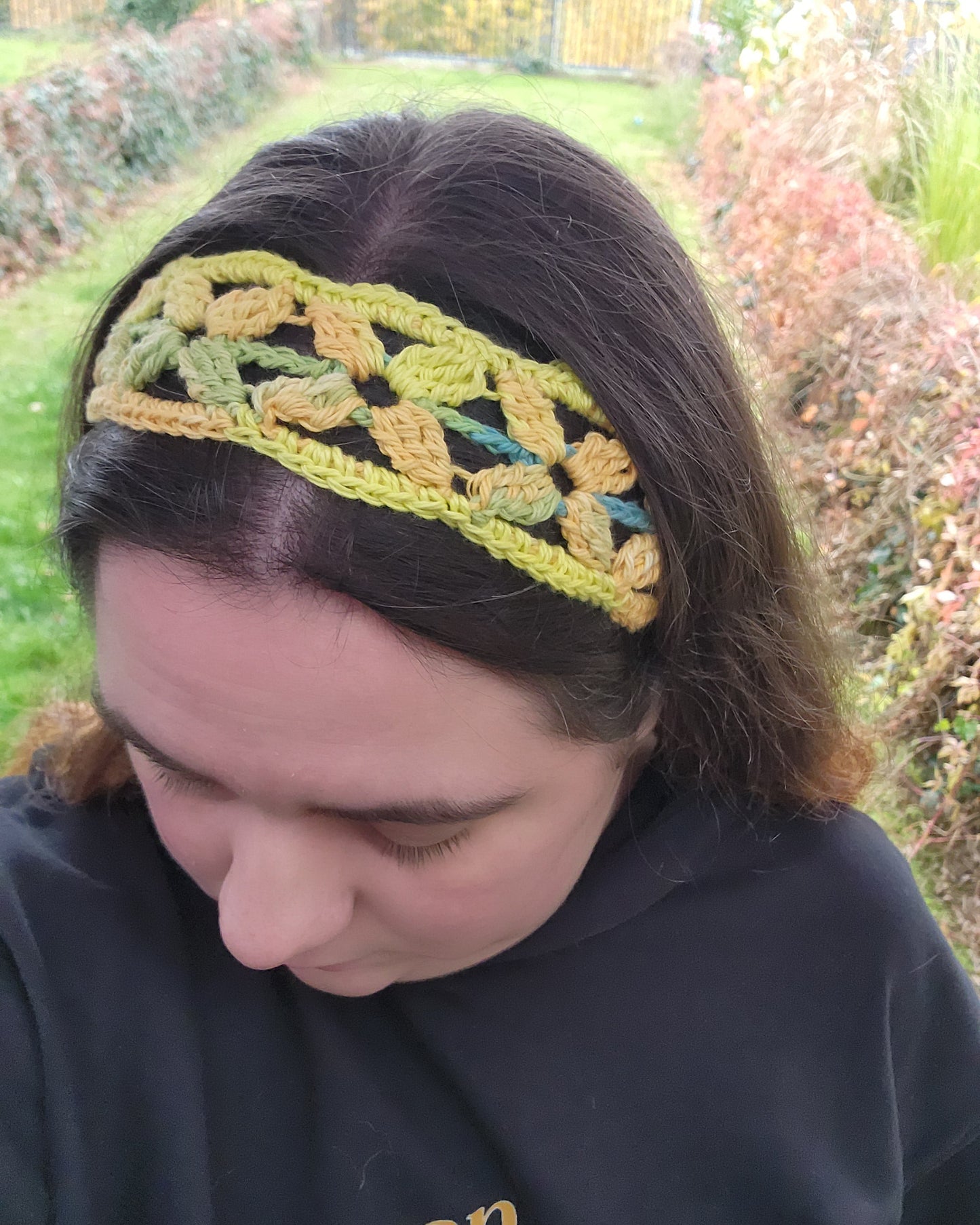 Yellow Flower Meadow Headband