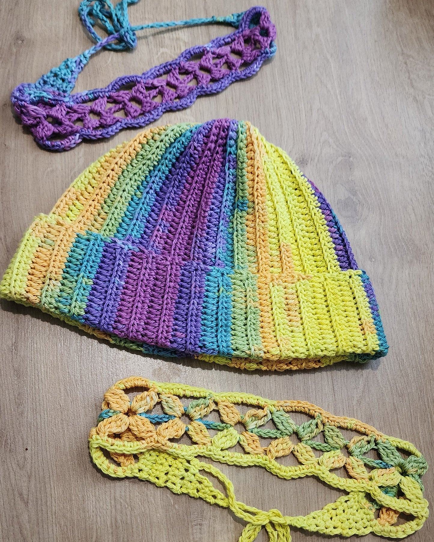 Yellow Flower Meadow Headband