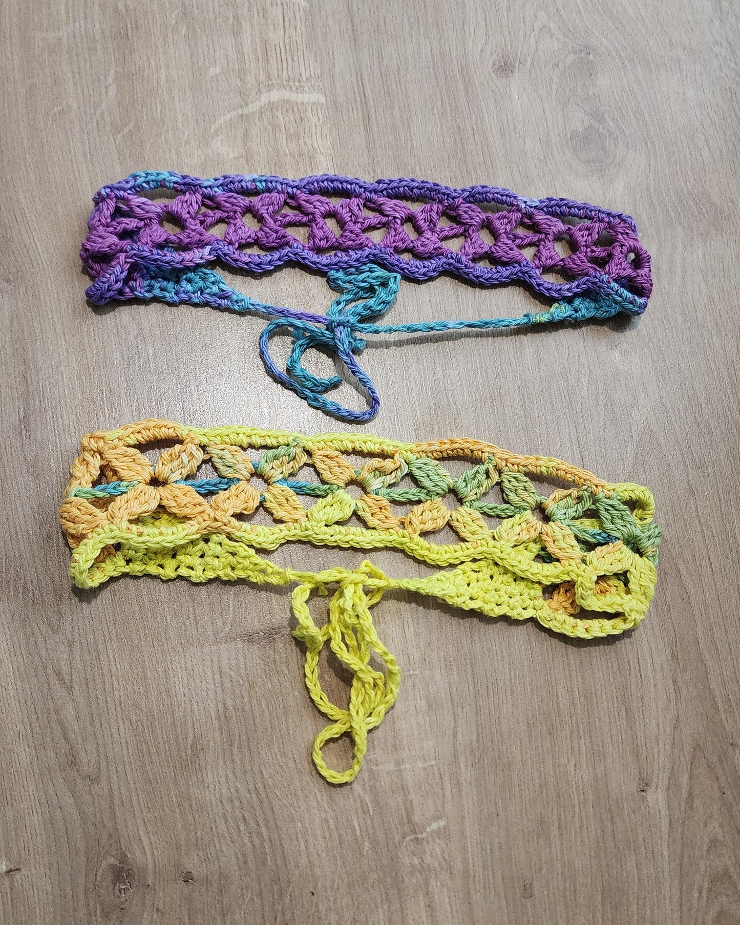 Yellow Flower Meadow Headband