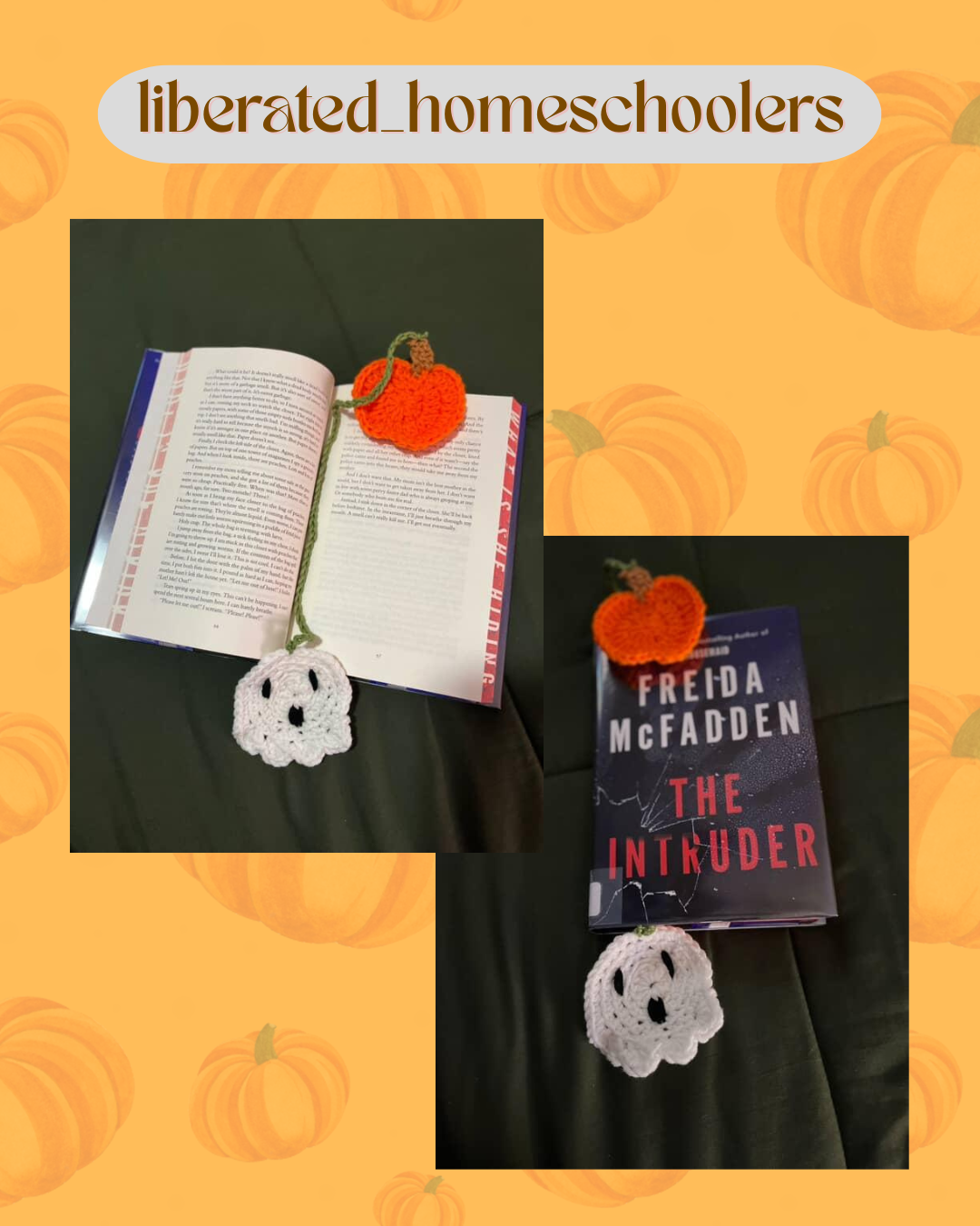 Halloween Bookmark Crochet Pattern