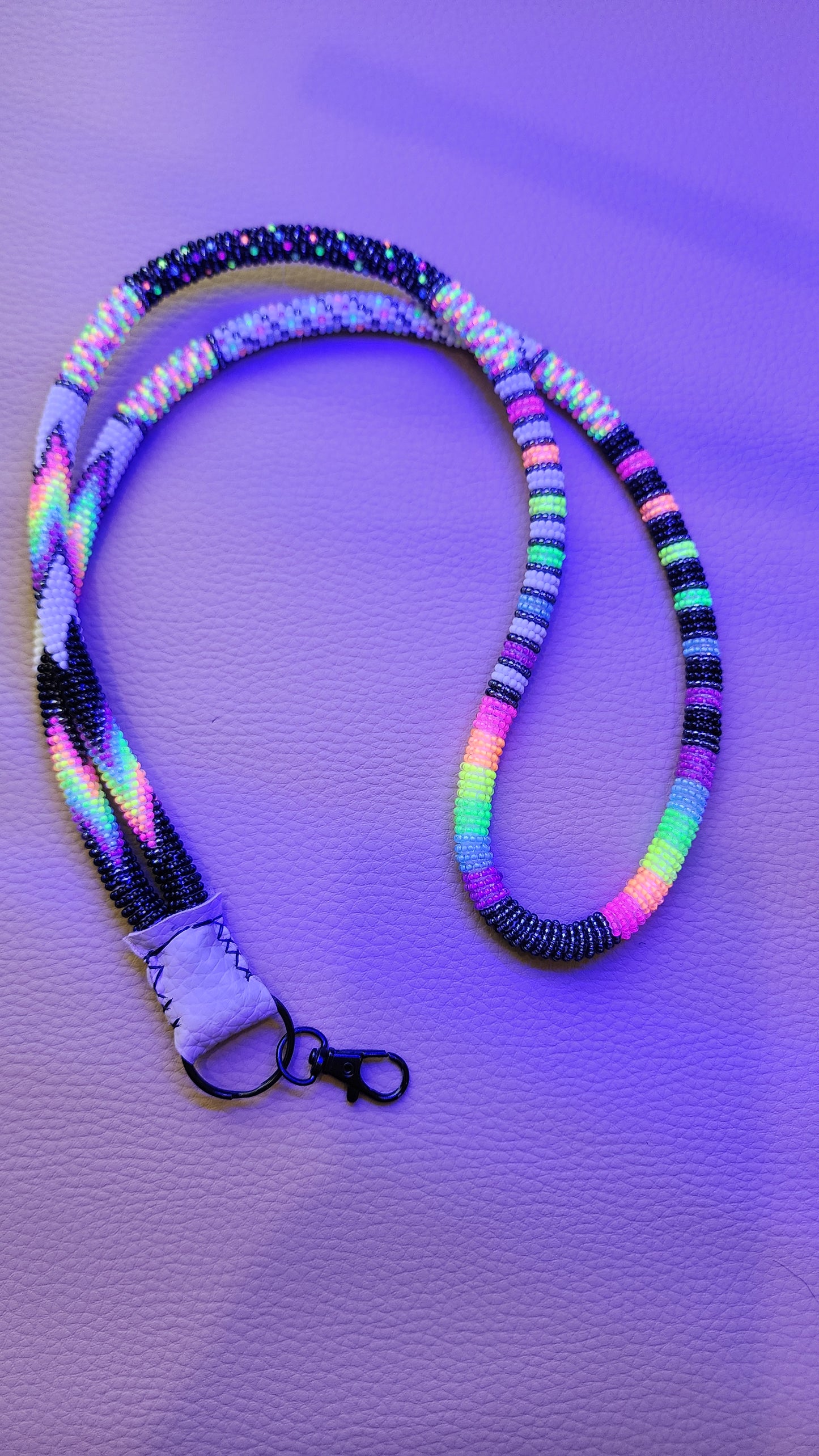 Rainbow Lanyard (UV-Reactive)